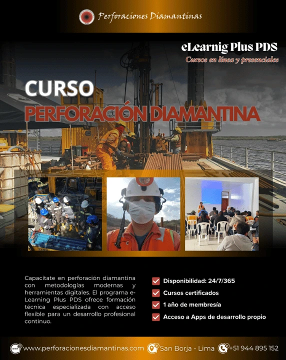 Curso de Perforación Diamantina para Personal Técnico y Administrativo